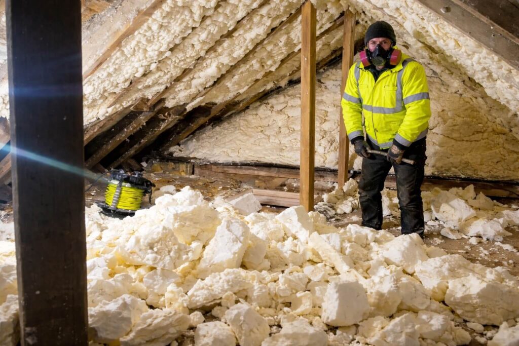 the best spray foam loft removal solution the best spray foam loft removal solution