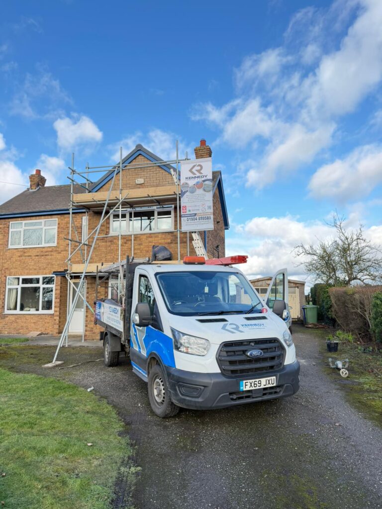 roofing services york roofing company outside a property | Kennedy Roofing York