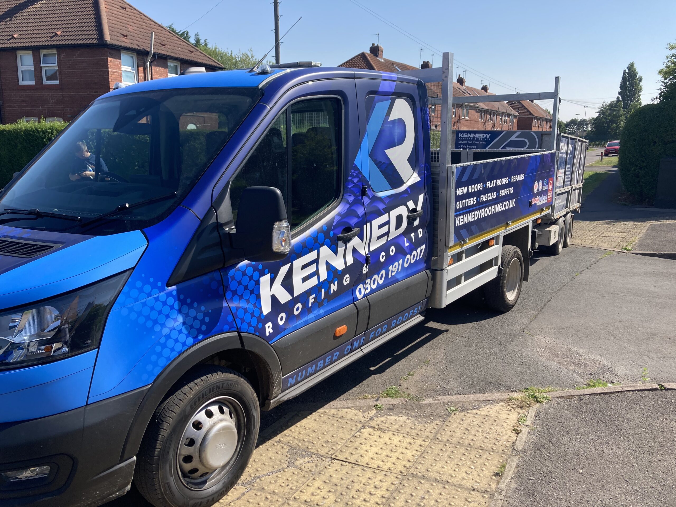 kennedy roofing van | Kennedy roofing